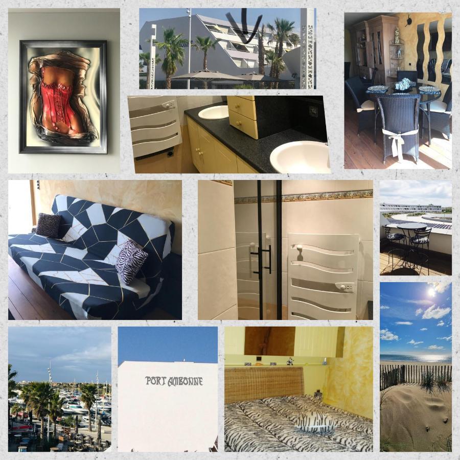 Luxe appartement Village Naturiste Agde Extérieur photo